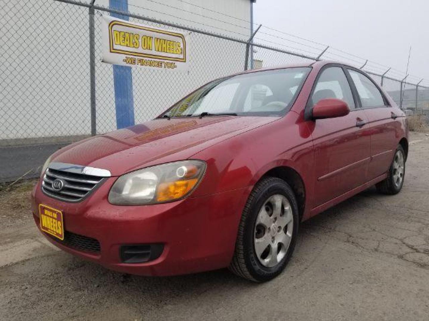 2009 Kia Spectra EX (KNAFE222195) with an 2.0L L4 DOHC 16V engine, located at 601 E. Idaho St., Kalispell, MT, 59901, 48.203983, -114.308662 - Photo#0