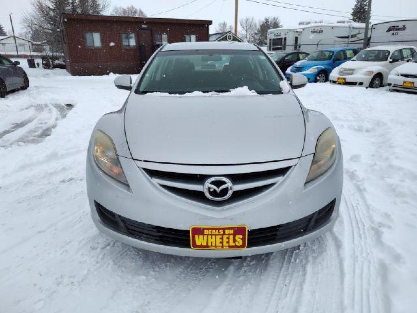 2009 Brilliant Silver Metallic Mazda Mazda6 i SV (1YVHP80A395) with an 2.5L L4 DOHC 16V engine, located at 4801 10th Ave S,, Great Falls, MT, 59405, 47.494347, -111.229942 - Photo#7