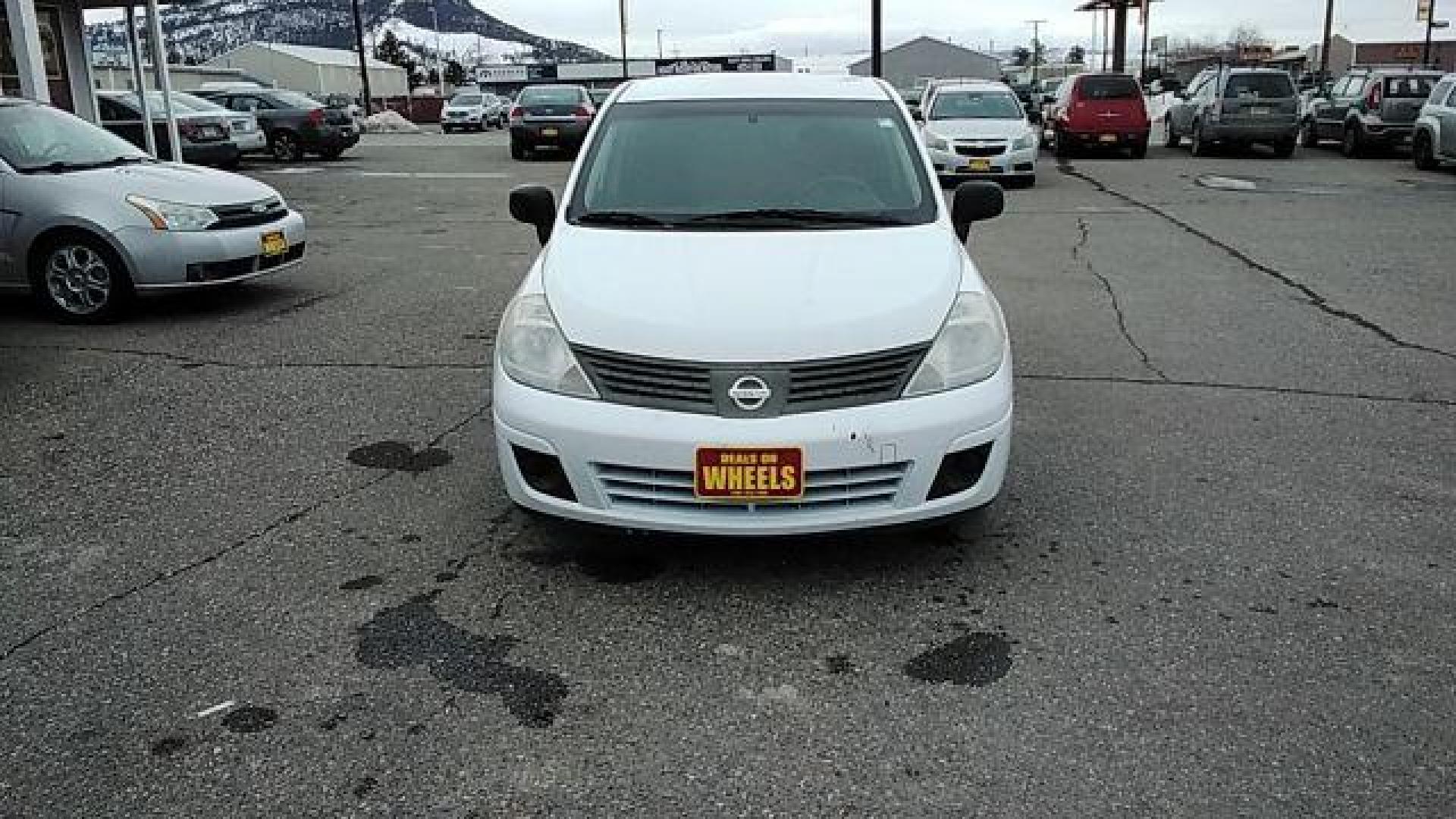 2009 Fresh Powder Nissan Versa 1.6 Base Sedan (3N1CC11E29L) with an 1.6L L4 DOHC 16V engine, located at 1821 N Montana Ave., Helena, MT, 59601, 46.603447, -112.022781 - Photo#1