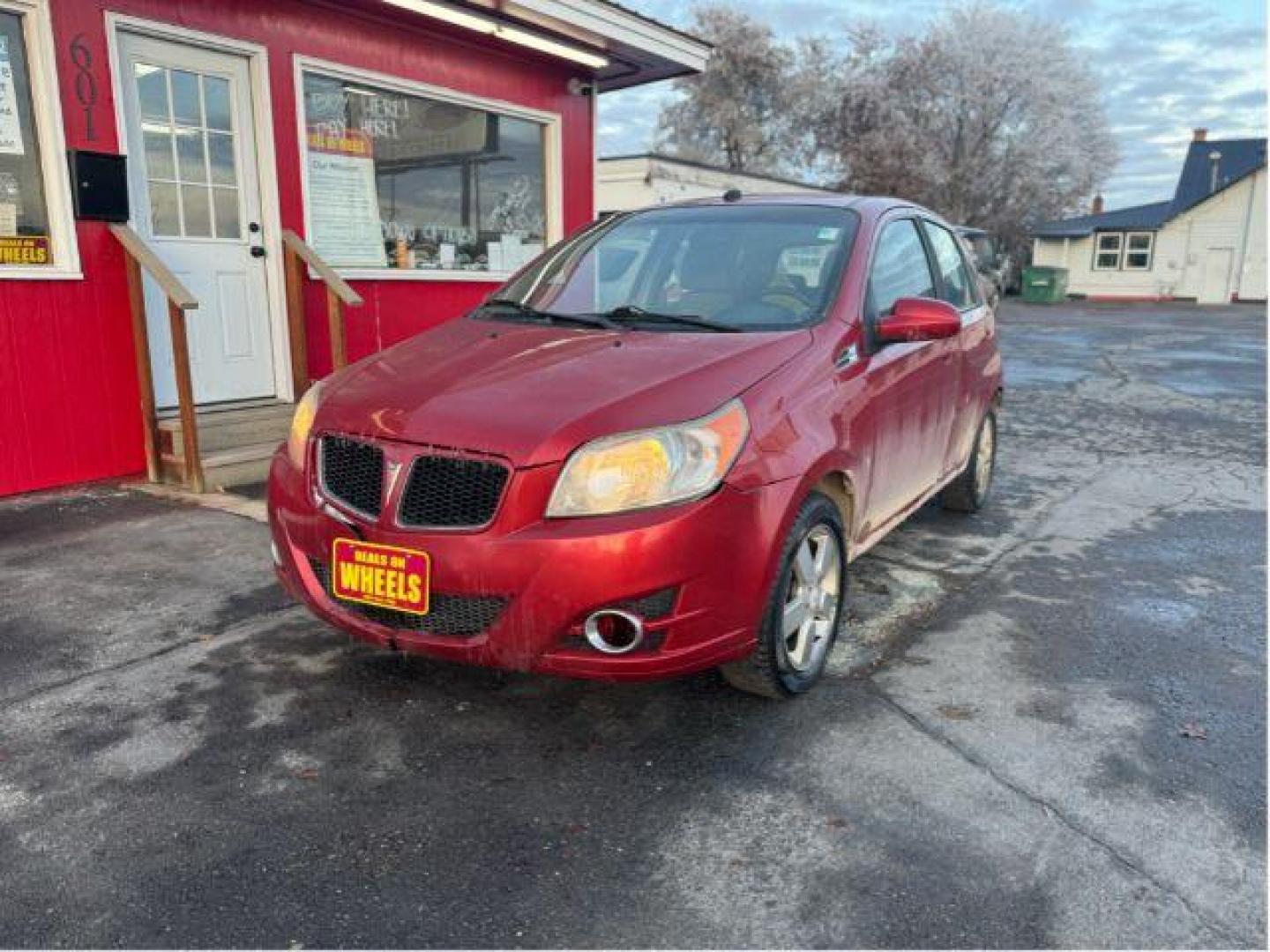 2009 Pontiac G3 Base (KL2TD66E49B) with an 1.6L L4 DOHC 16V engine, located at 601 E. Idaho St., Kalispell, MT, 59901, 48.203983, -114.308662 - Photo#0