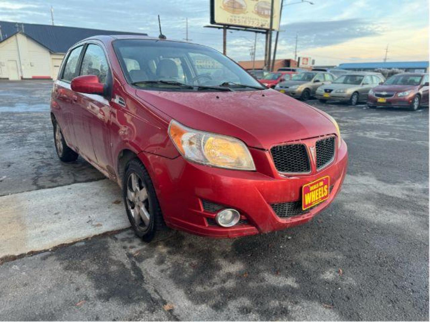 2009 Pontiac G3 Base (KL2TD66E49B) with an 1.6L L4 DOHC 16V engine, located at 601 E. Idaho St., Kalispell, MT, 59901, 48.203983, -114.308662 - Photo#6