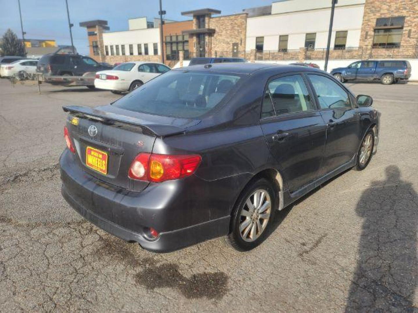 2009 Toyota Corolla S 4-Speed AT (1NXBU40E69Z) with an 1.8L L4 DOHC 16V engine, 4-Speed Automatic transmission, located at 1800 West Broadway, Missoula, 59808, (406) 543-1986, 46.881348, -114.023628 - Photo#3