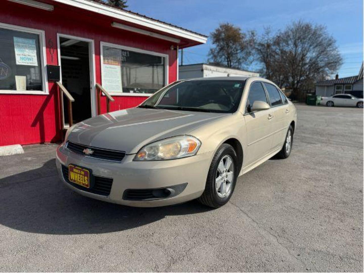 2010 Chevrolet Impala LT (2G1WB5ENXA1) with an 3.5L V6 OHV 12V engine, 4-Speed Automatic transmission, located at 601 E. Idaho St., Kalispell, MT, 59901, 48.203983, -114.308662 - Photo#0