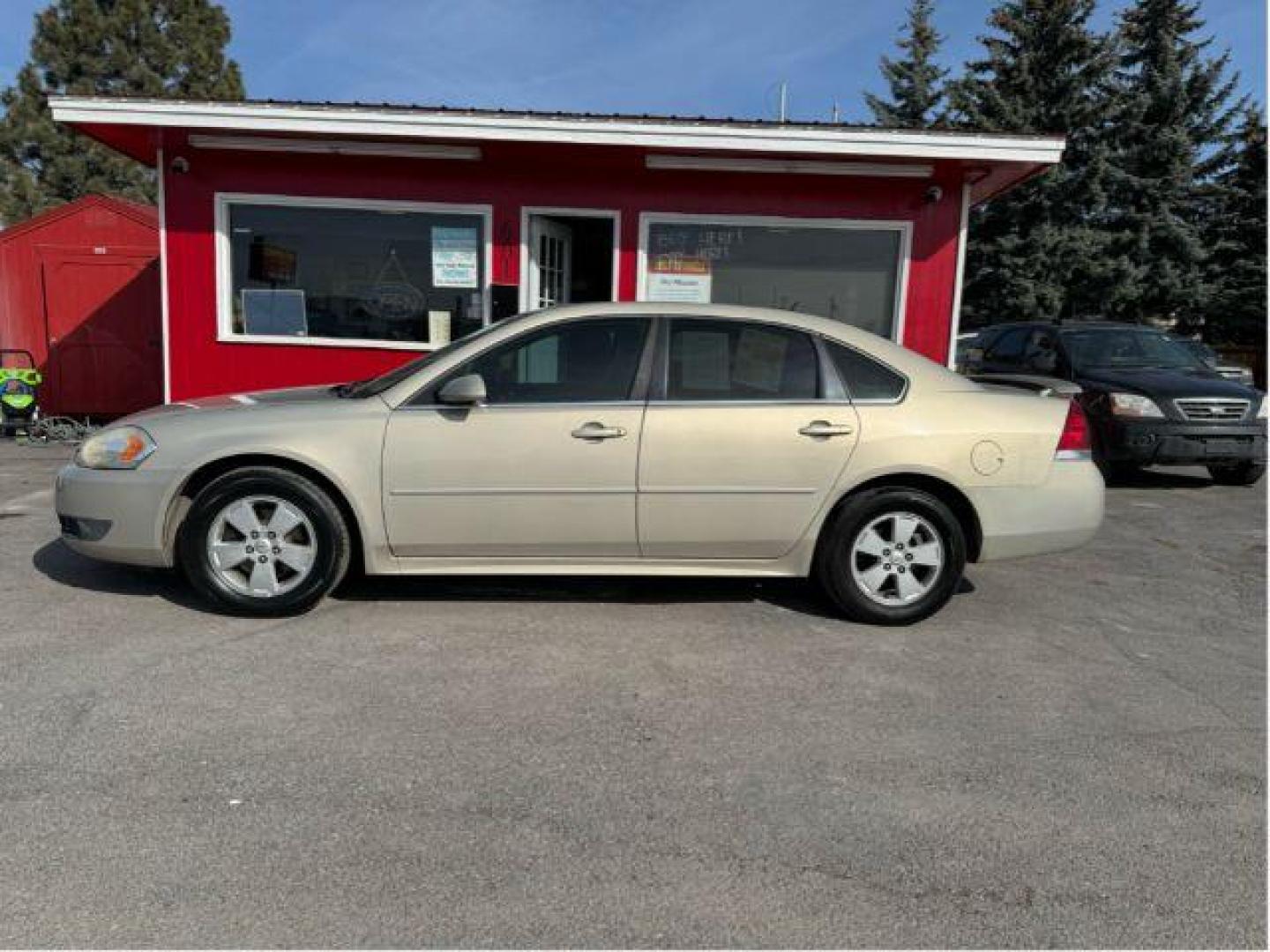 2010 Chevrolet Impala LT (2G1WB5ENXA1) with an 3.5L V6 OHV 12V engine, 4-Speed Automatic transmission, located at 601 E. Idaho St., Kalispell, MT, 59901, 48.203983, -114.308662 - Photo#1