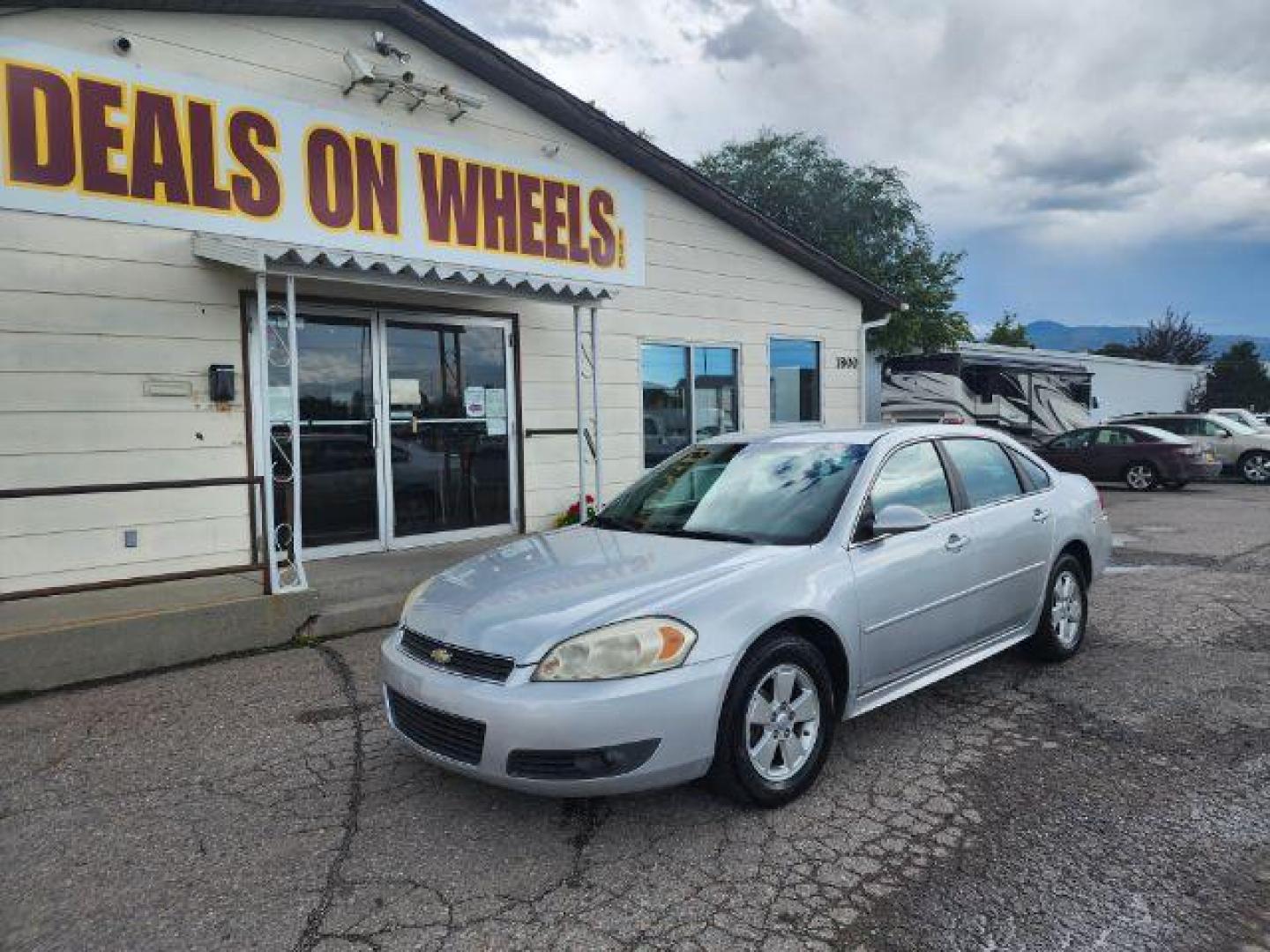 2010 Chevrolet Impala LT (2G1WB5EK4A1) with an 3.5L V6 OHV 12V FFV engine, 4-Speed Automatic transmission, located at 1800 West Broadway, Missoula, 59808, (406) 543-1986, 46.881348, -114.023628 - Photo#0