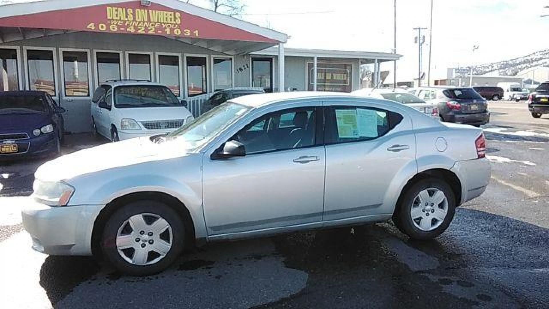 2010 Dodge Avenger SXT (1B3CC4FB7AN) with an 2.4L L4 DOHC 16V engine, 4-Speed Automatic transmission, located at 1821 N Montana Ave., Helena, MT, 59601, 46.603447, -112.022781 - Photo#0