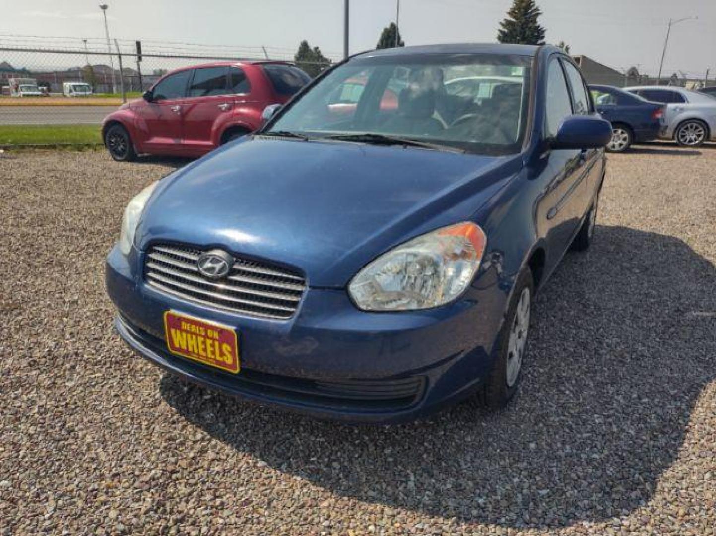 2010 Hyundai Accent GLS 4-Door (KMHCN4AC5AU) with an 1.6L L4 DOHC 16V engine, located at 4801 10th Ave S,, Great Falls, MT, 59405, 47.494347, -111.229942 - Photo#0