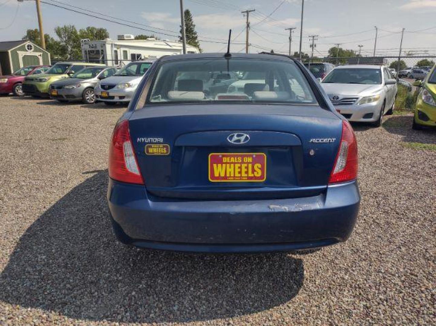 2010 Hyundai Accent GLS 4-Door (KMHCN4AC5AU) with an 1.6L L4 DOHC 16V engine, located at 4801 10th Ave S,, Great Falls, MT, 59405, 47.494347, -111.229942 - Photo#3