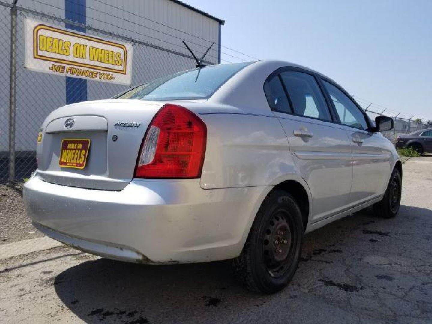 2010 Hyundai Accent GLS 4-Door (KMHCN4ACXAU) with an 1.6L L4 DOHC 16V engine, located at 4801 10th Ave S,, Great Falls, MT, 59405, 47.494347, -111.229942 - Photo#4