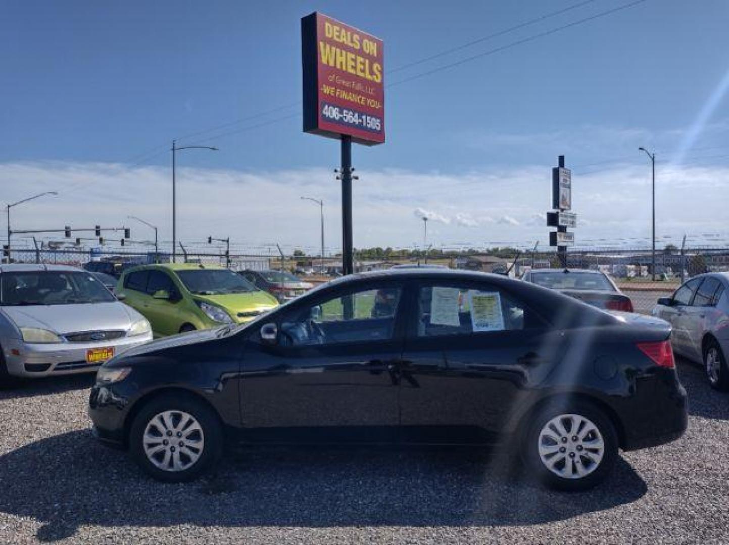 2010 Kia Forte EX (KNAFU4A29A5) with an 2.0L L4 DOHC 16V engine, located at 1800 West Broadway, Missoula, 59808, (406) 543-1986, 46.881348, -114.023628 - Photo#1