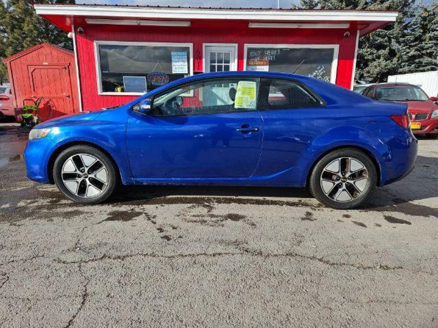 2010 Kia Forte Koup EX (KNAFU6A29A5) with an 2.0L L4 DOHC 16V engine, located at 601 E. Idaho St., Kalispell, MT, 59901, 48.203983, -114.308662 - Photo#1