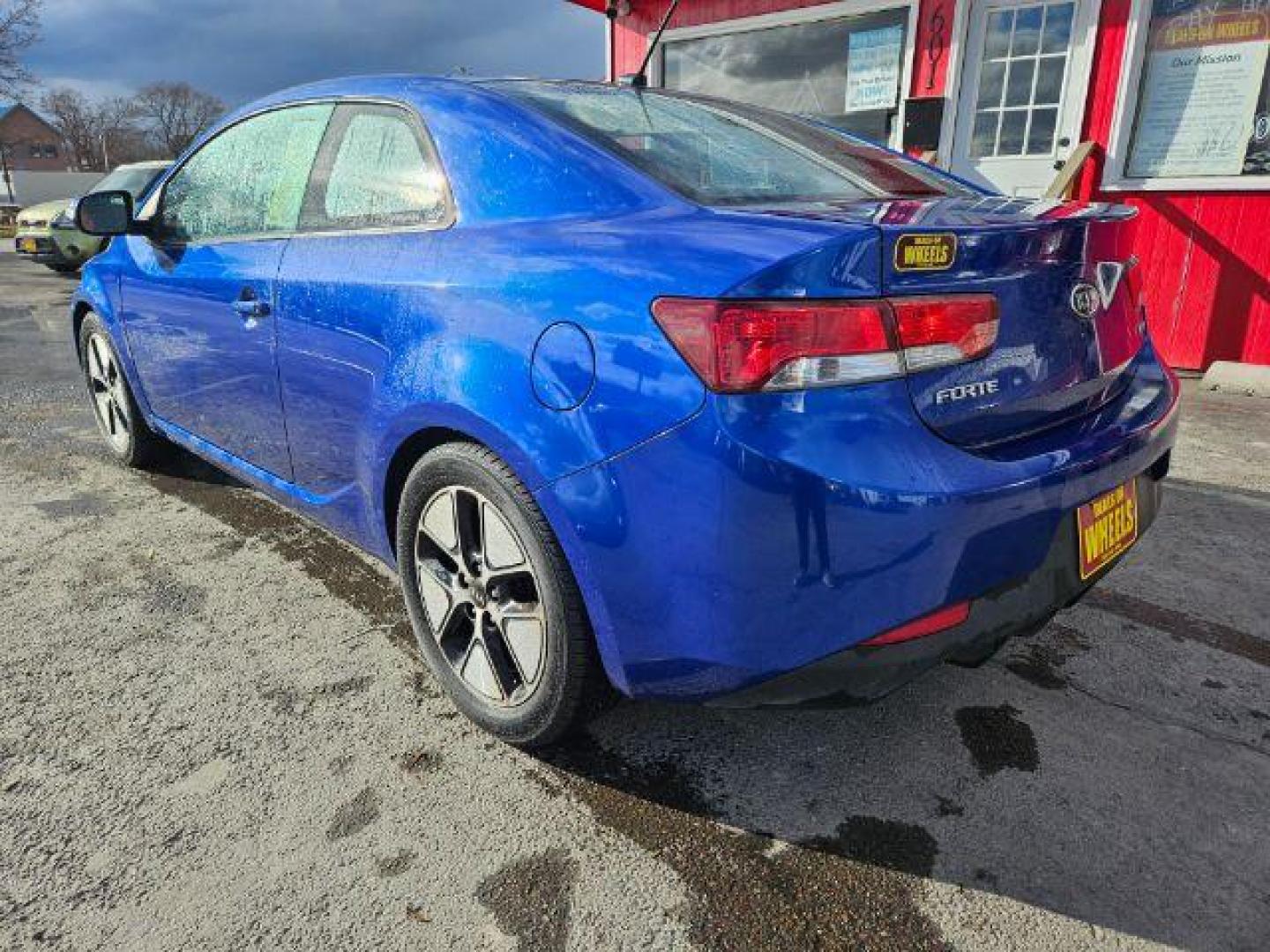 2010 Kia Forte Koup EX (KNAFU6A29A5) with an 2.0L L4 DOHC 16V engine, located at 601 E. Idaho St., Kalispell, MT, 59901, 48.203983, -114.308662 - Photo#2