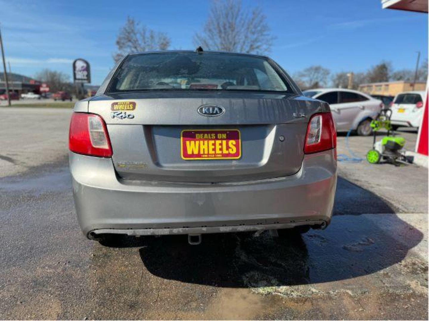 2010 Kia Rio LX (KNADH4A31A6) with an 1.6L L4 DOHC 16V engine, located at 601 E. Idaho St., Kalispell, MT, 59901, 48.203983, -114.308662 - Photo#0