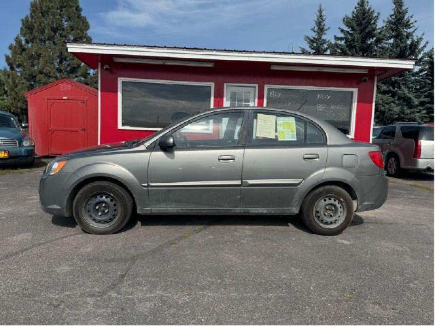 2010 Kia Rio LX (KNADH4A31A6) with an 1.6L L4 DOHC 16V engine, located at 601 E. Idaho St., Kalispell, MT, 59901, 48.203983, -114.308662 - Photo#9