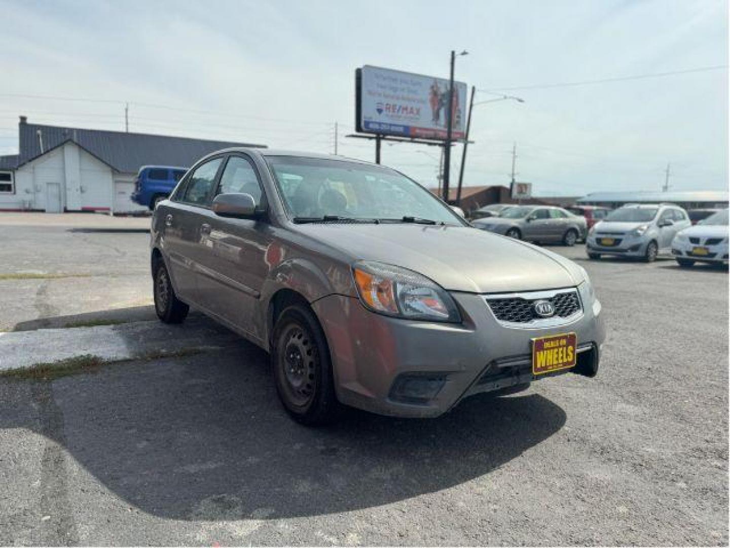 2010 Kia Rio LX (KNADH4A31A6) with an 1.6L L4 DOHC 16V engine, located at 601 E. Idaho St., Kalispell, MT, 59901, 48.203983, -114.308662 - Photo#6