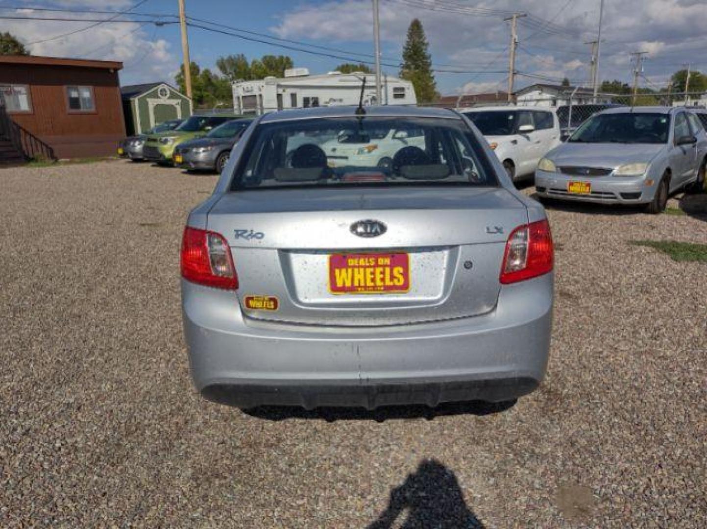 2011 Kia Rio LX (KNADH4A35B6) with an 1.6L L4 DOHC 16V engine, 4-Speed Automatic transmission, located at 4801 10th Ave S,, Great Falls, MT, 59405, 47.494347, -111.229942 - Photo#3