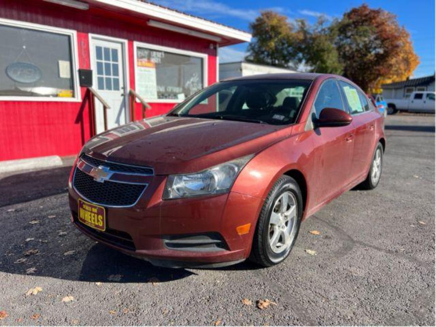 2012 Chevrolet Cruze 1LT (1G1PF5SC7C7) with an 1.4L L4 DOHC 16V TURBO engine, 6-Speed Automatic transmission, located at 601 E. Idaho St., Kalispell, MT, 59901, 48.203983, -114.308662 - Photo#0