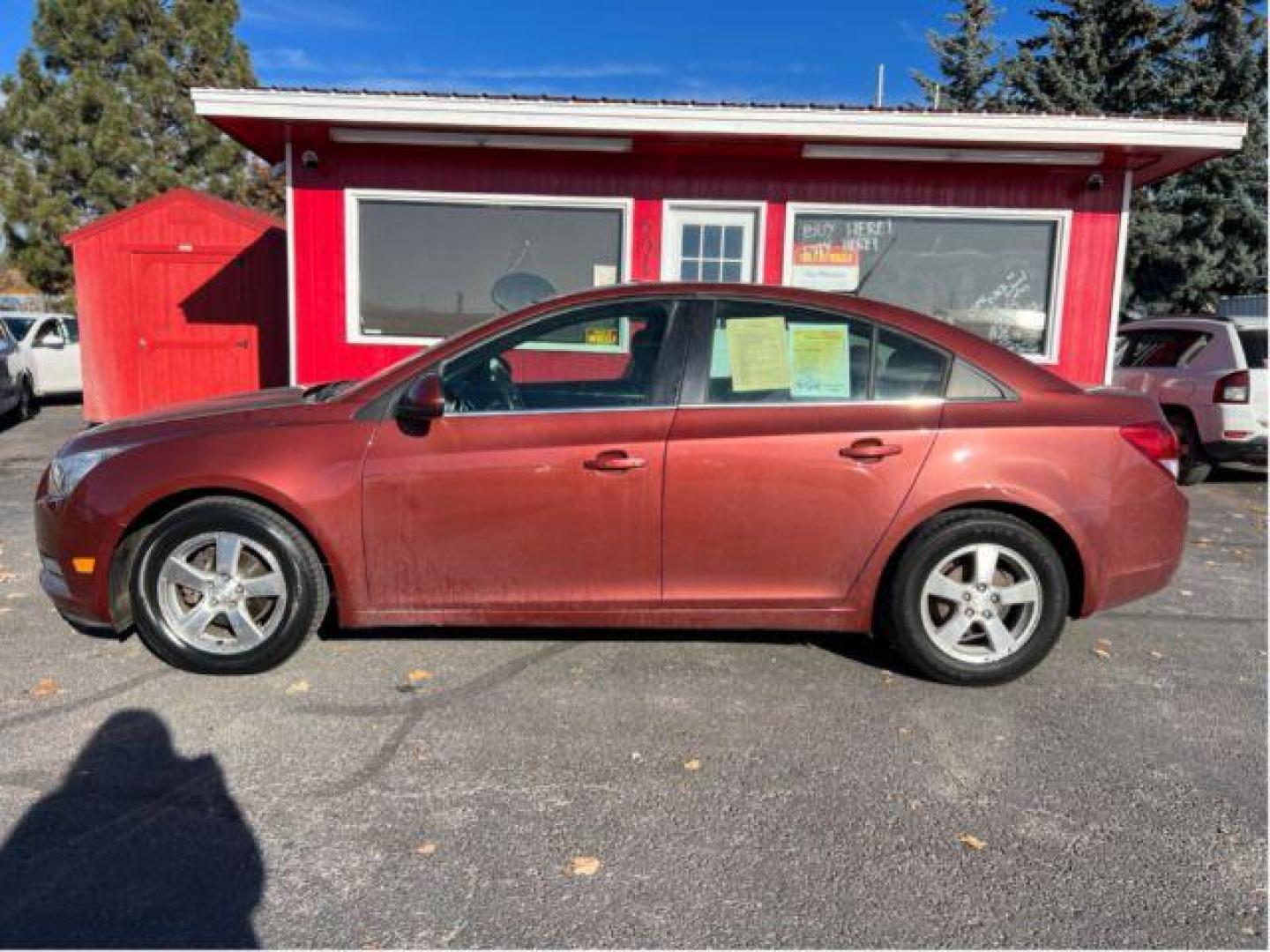 2012 Chevrolet Cruze 1LT (1G1PF5SC7C7) with an 1.4L L4 DOHC 16V TURBO engine, 6-Speed Automatic transmission, located at 601 E. Idaho St., Kalispell, MT, 59901, 48.203983, -114.308662 - Photo#1