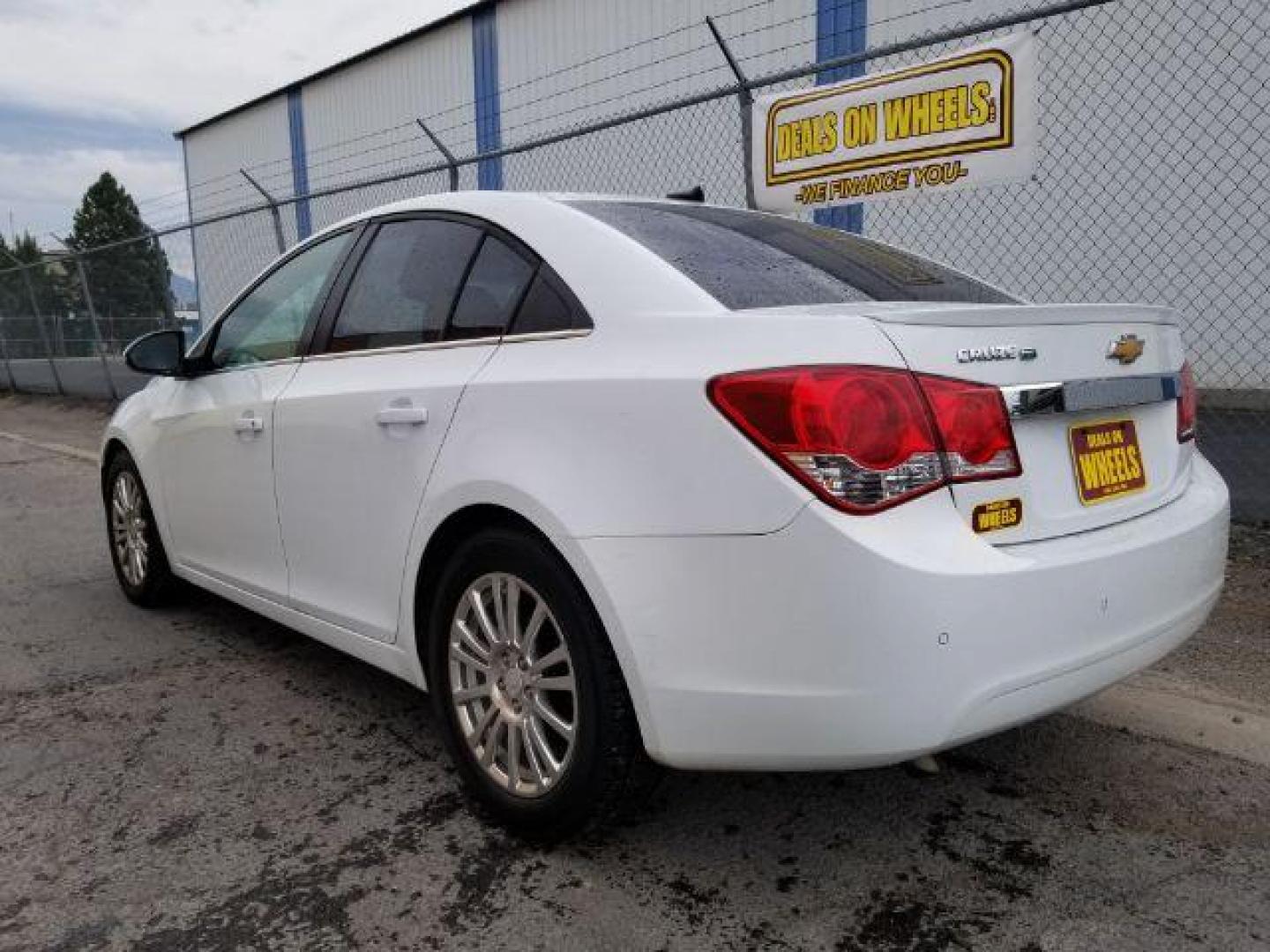 2012 Summit White Chevrolet Cruze Eco (1G1PJ5SC7C7) with an 1.4L L4 DOHC 16V TURBO engine, 6-Speed Automatic transmission, located at 1800 West Broadway, Missoula, 59808, (406) 543-1986, 46.881348, -114.023628 - Photo#3