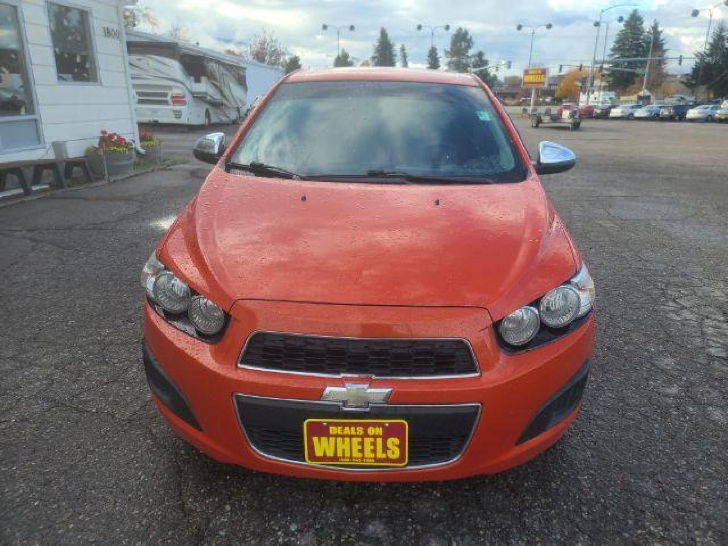 2012 Chevrolet Sonic 1LS 5-Door (1G1JB6SH8C4) with an 1.8L L4 DOHC 24V engine, 5-Speed Manual transmission, located at 1800 West Broadway, Missoula, 59808, (406) 543-1986, 46.881348, -114.023628 - Photo#1