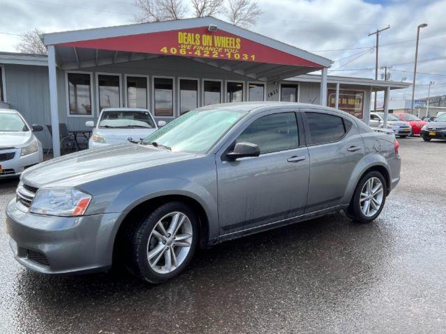 2012 Dodge Avenger SE (1C3CDZAG8CN) with an 3.6L V6 DOHC 24V FFV engine, 6-Speed Automatic transmission, located at 1821 N Montana Ave., Helena, MT, 59601, 46.603447, -112.022781 - Photo#0