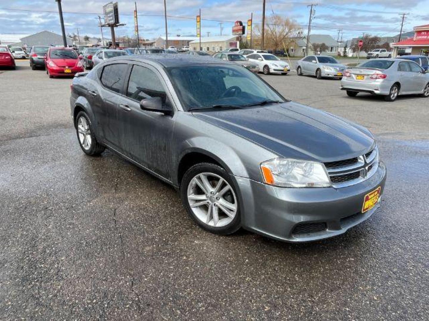 2012 Dodge Avenger SE (1C3CDZAG8CN) with an 3.6L V6 DOHC 24V FFV engine, 6-Speed Automatic transmission, located at 1821 N Montana Ave., Helena, MT, 59601, 46.603447, -112.022781 - Photo#1