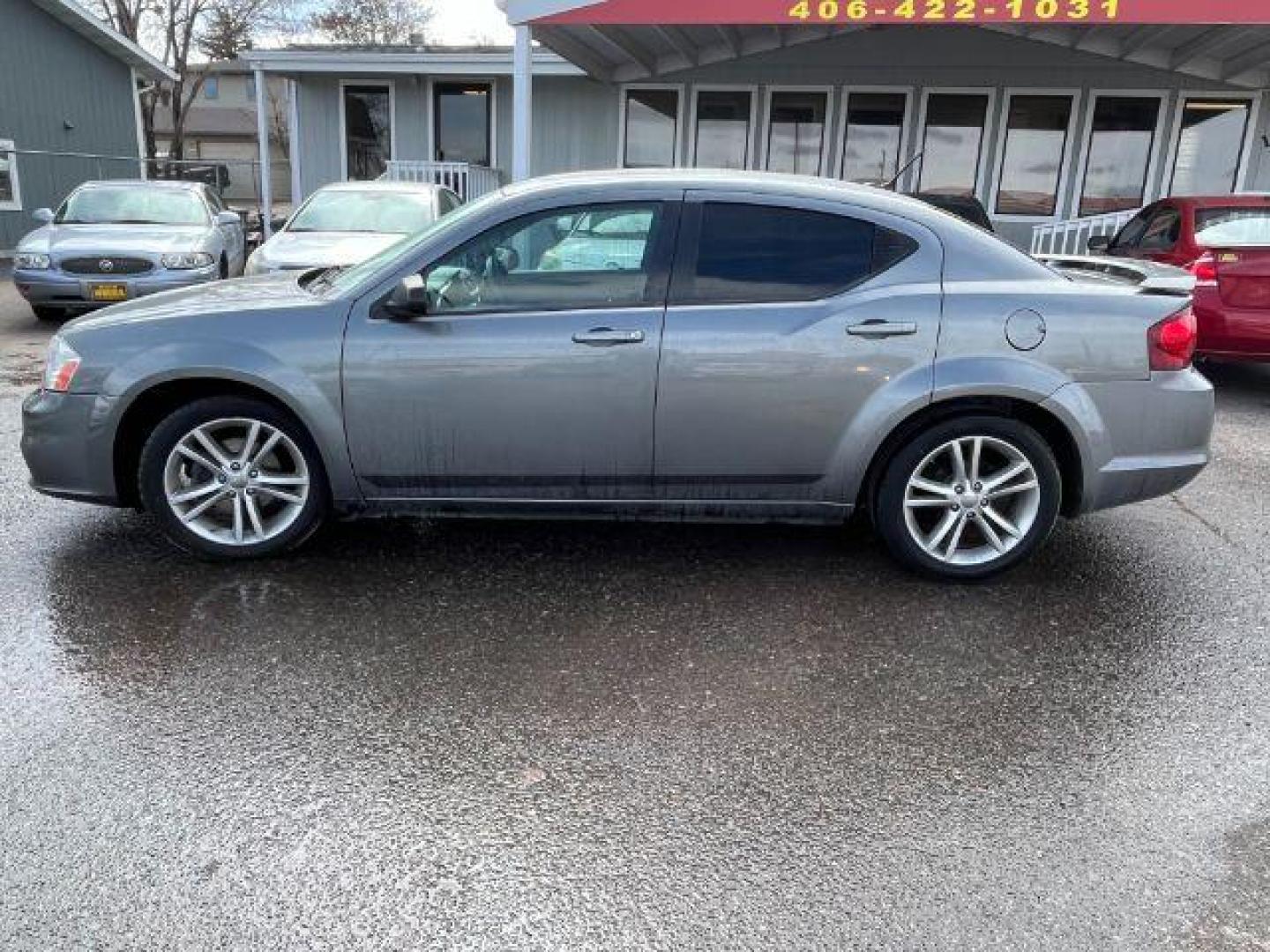 2012 Dodge Avenger SE (1C3CDZAG8CN) with an 3.6L V6 DOHC 24V FFV engine, 6-Speed Automatic transmission, located at 1821 N Montana Ave., Helena, MT, 59601, 46.603447, -112.022781 - Photo#4