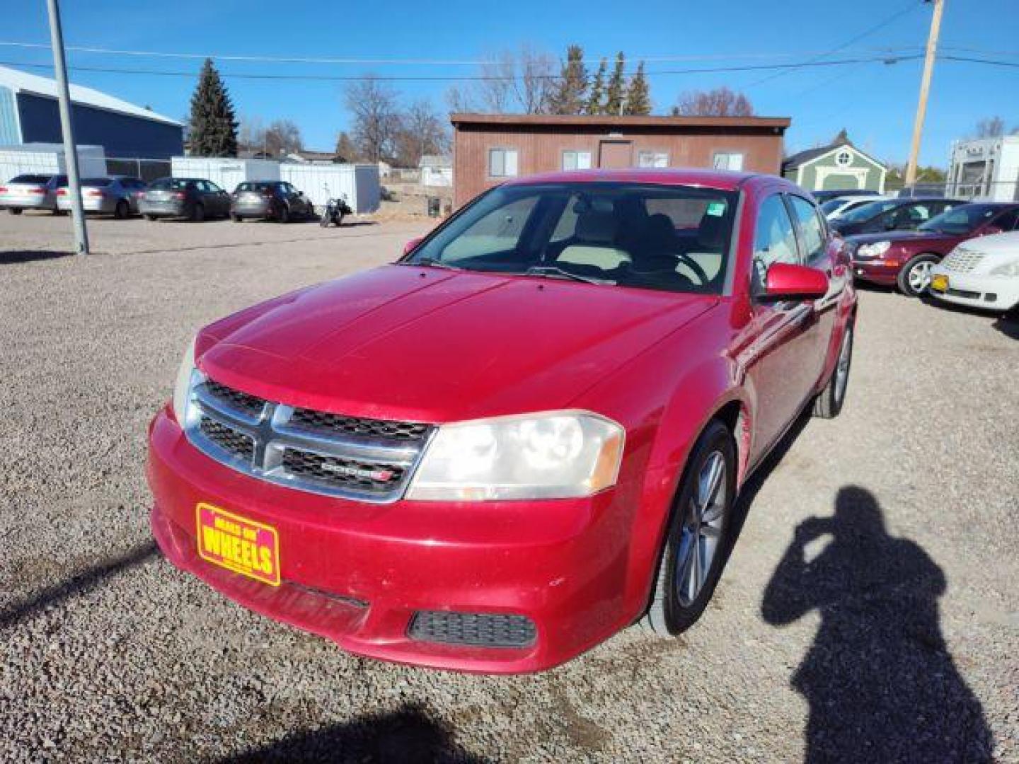 2012 Redline 2 Coat Pearl Dodge Avenger SXT (1C3CDZCB3CN) with an 2.4L L4 DOHC 16V engine, 6-Speed Automatic transmission, located at 4801 10th Ave S,, Great Falls, MT, 59405, 47.494347, -111.229942 - Photo#0