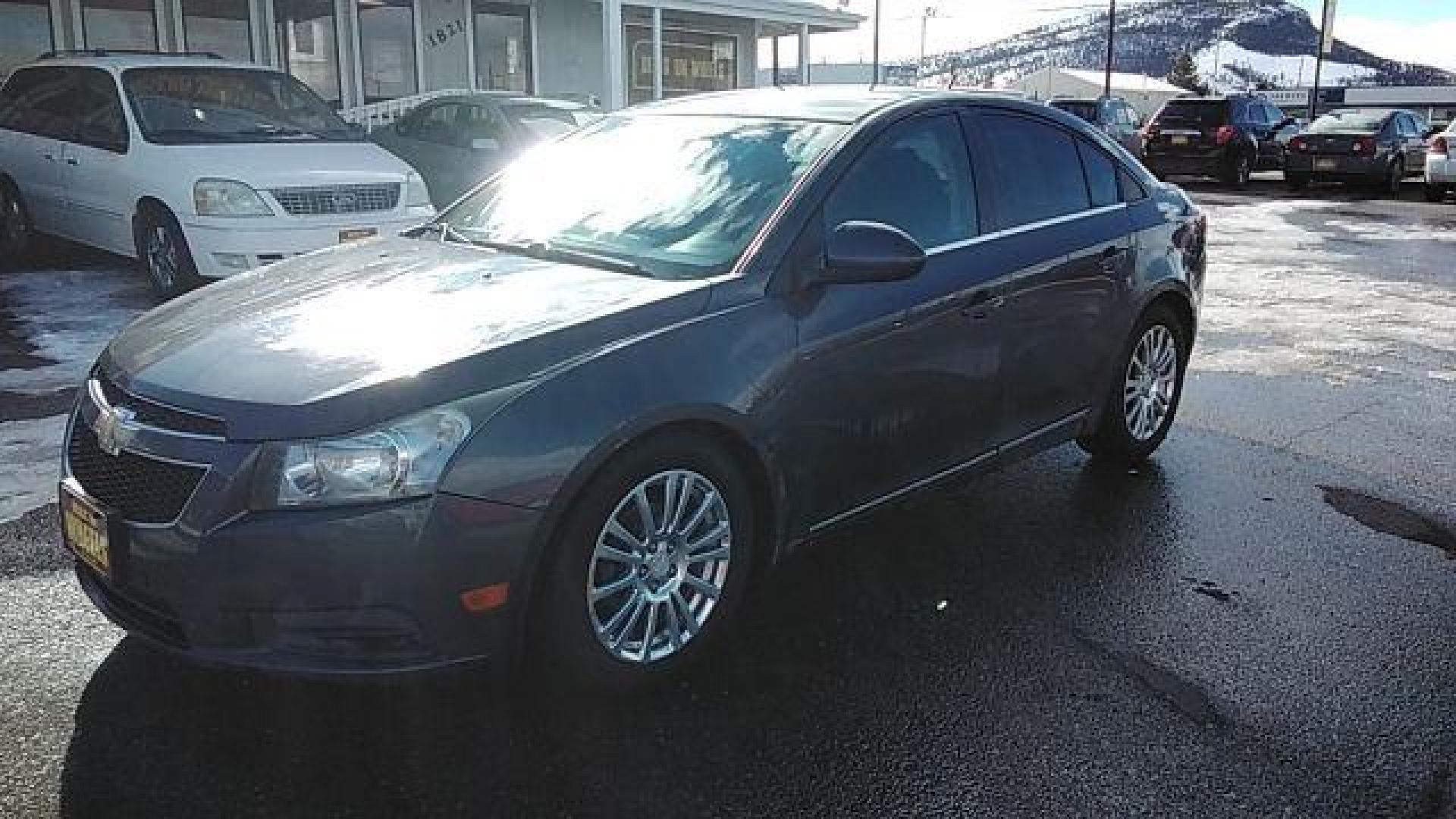 2013 Chevrolet Cruze ECO Manual (1G1PJ5SB4D7) with an 1.4L L4 DOHC 16V TURBO engine, 6-Speed Manual transmission, located at 1821 N Montana Ave., Helena, MT, 59601, 46.603447, -112.022781 - Photo#0