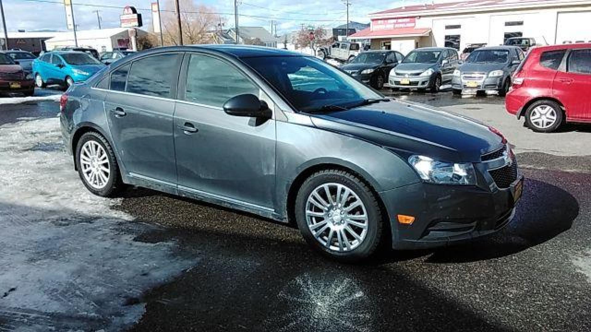 2013 Chevrolet Cruze ECO Manual (1G1PJ5SB4D7) with an 1.4L L4 DOHC 16V TURBO engine, 6-Speed Manual transmission, located at 1821 N Montana Ave., Helena, MT, 59601, 46.603447, -112.022781 - Photo#1