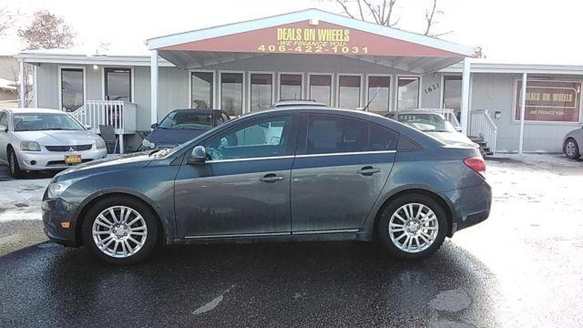 2013 Chevrolet Cruze ECO Manual (1G1PJ5SB4D7) with an 1.4L L4 DOHC 16V TURBO engine, 6-Speed Manual transmission, located at 1821 N Montana Ave., Helena, MT, 59601, 46.603447, -112.022781 - Photo#5