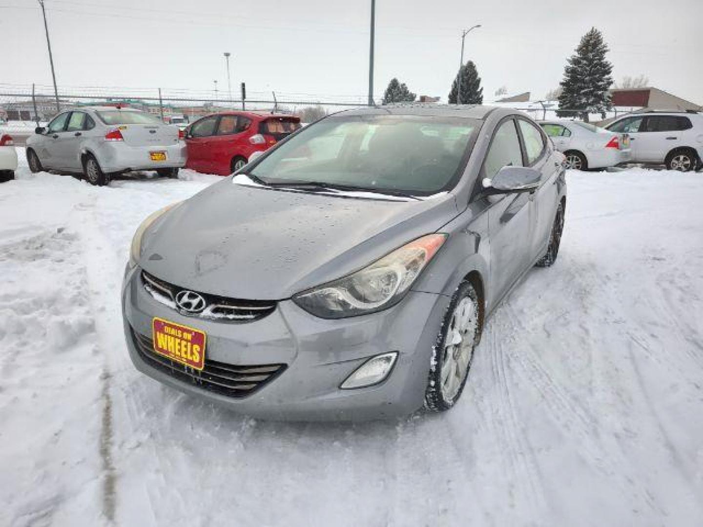 2013 Hyundai Elantra GLS A/T (KMHDH4AEXDU) with an 1.8L L4 DOHC 16V engine, 6-Speed Automatic transmission, located at 4801 10th Ave S,, Great Falls, MT, 59405, 47.494347, -111.229942 - Photo#0