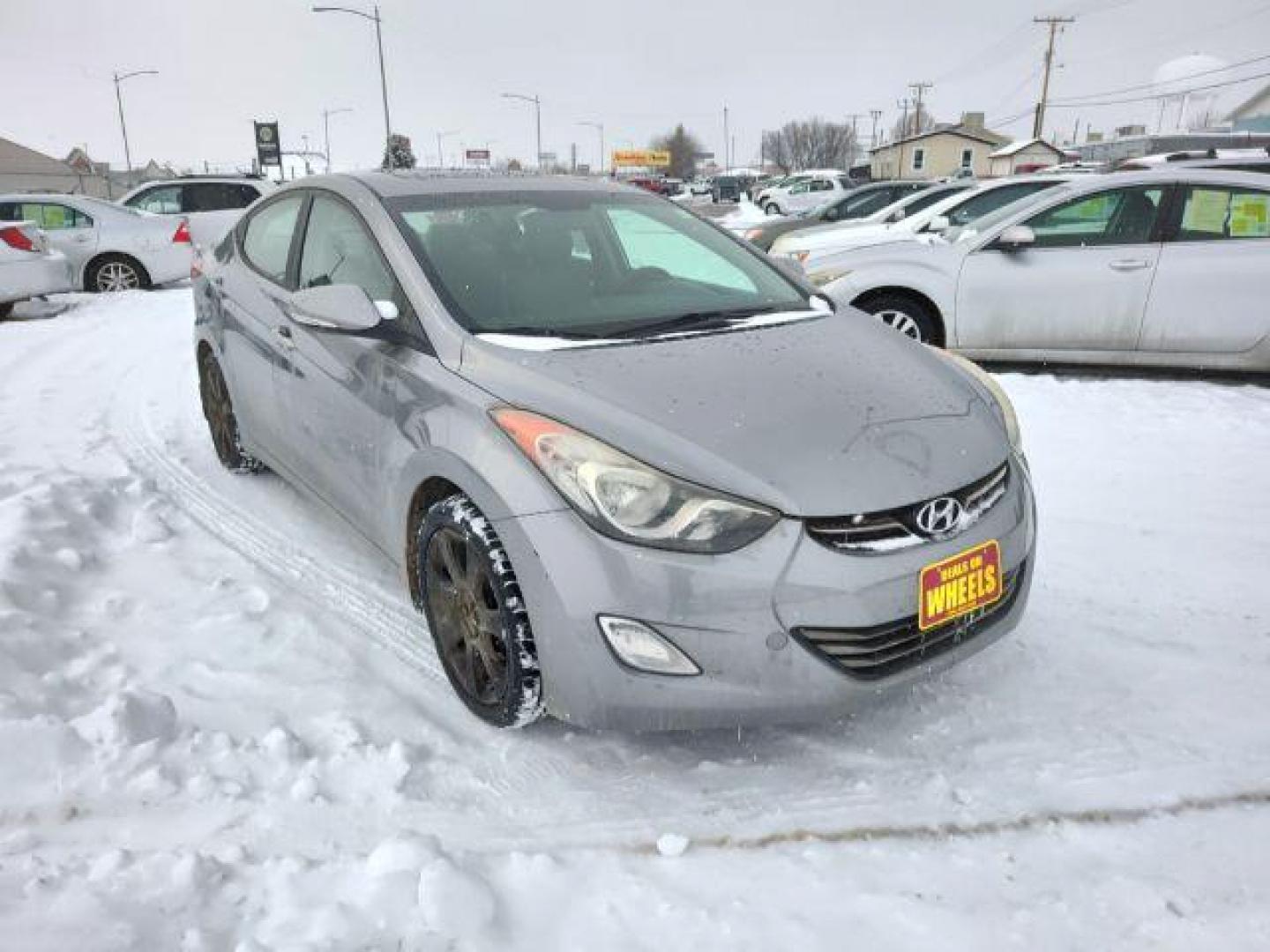 2013 Hyundai Elantra GLS A/T (KMHDH4AEXDU) with an 1.8L L4 DOHC 16V engine, 6-Speed Automatic transmission, located at 4801 10th Ave S,, Great Falls, MT, 59405, 47.494347, -111.229942 - Photo#6