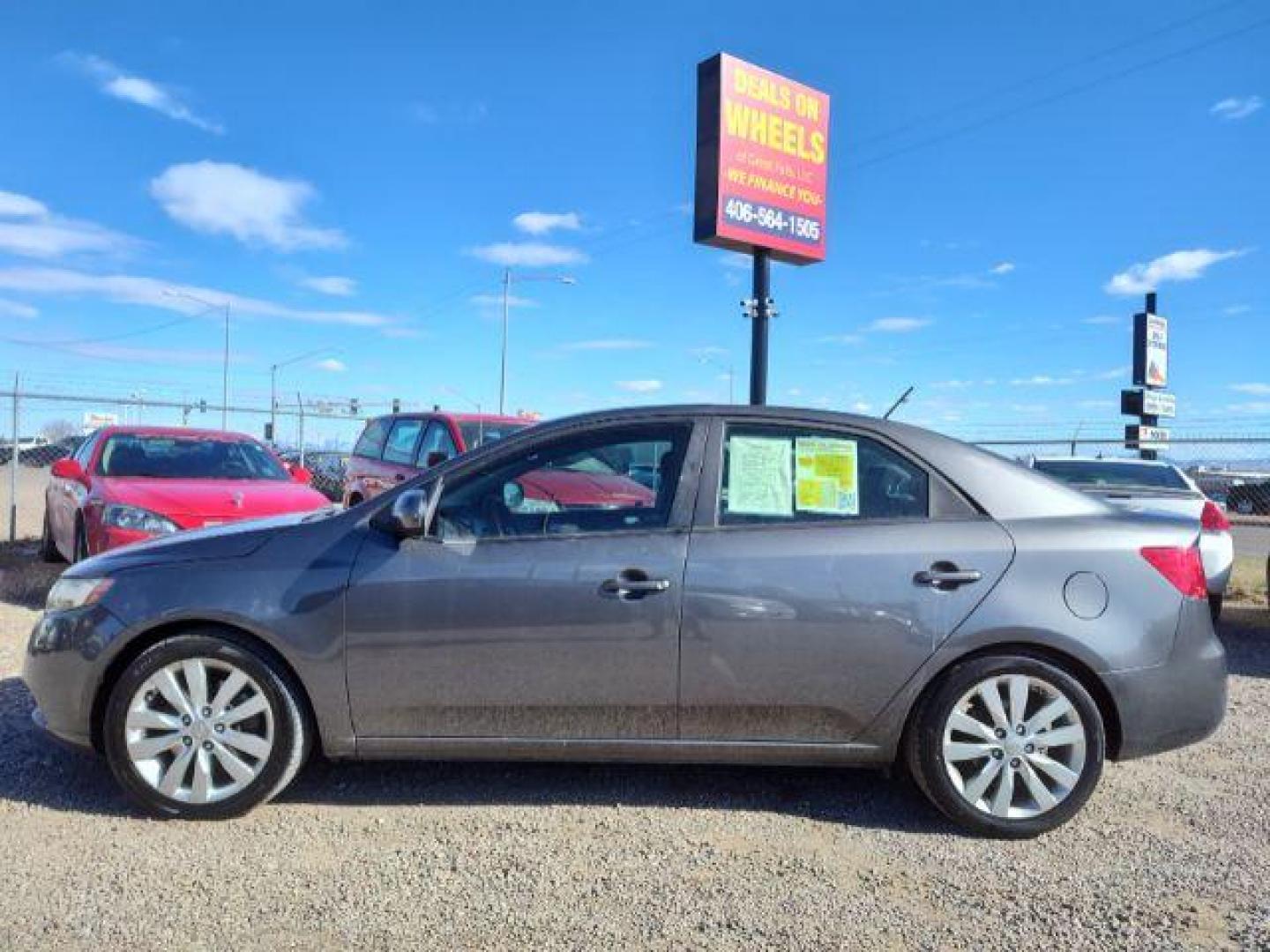 2013 Kia Forte SX (KNAFW4A39D5) with an 2.4L L4 DOHC 16V engine, located at 4801 10th Ave S,, Great Falls, MT, 59405, 47.494347, -111.229942 - Photo#1