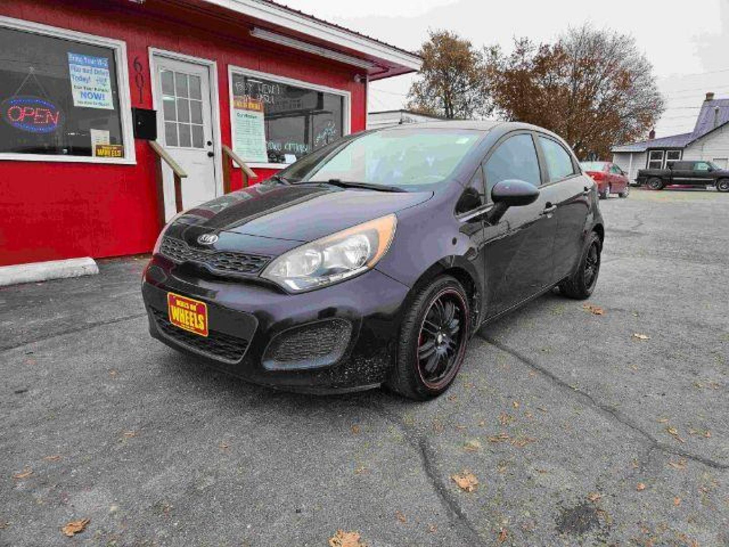 2013 Kia Rio5 LX (KNADM5A38D6) with an 1.6L L4 DOHC 16V engine, located at 601 E. Idaho St., Kalispell, MT, 59901, 48.203983, -114.308662 - Photo#0