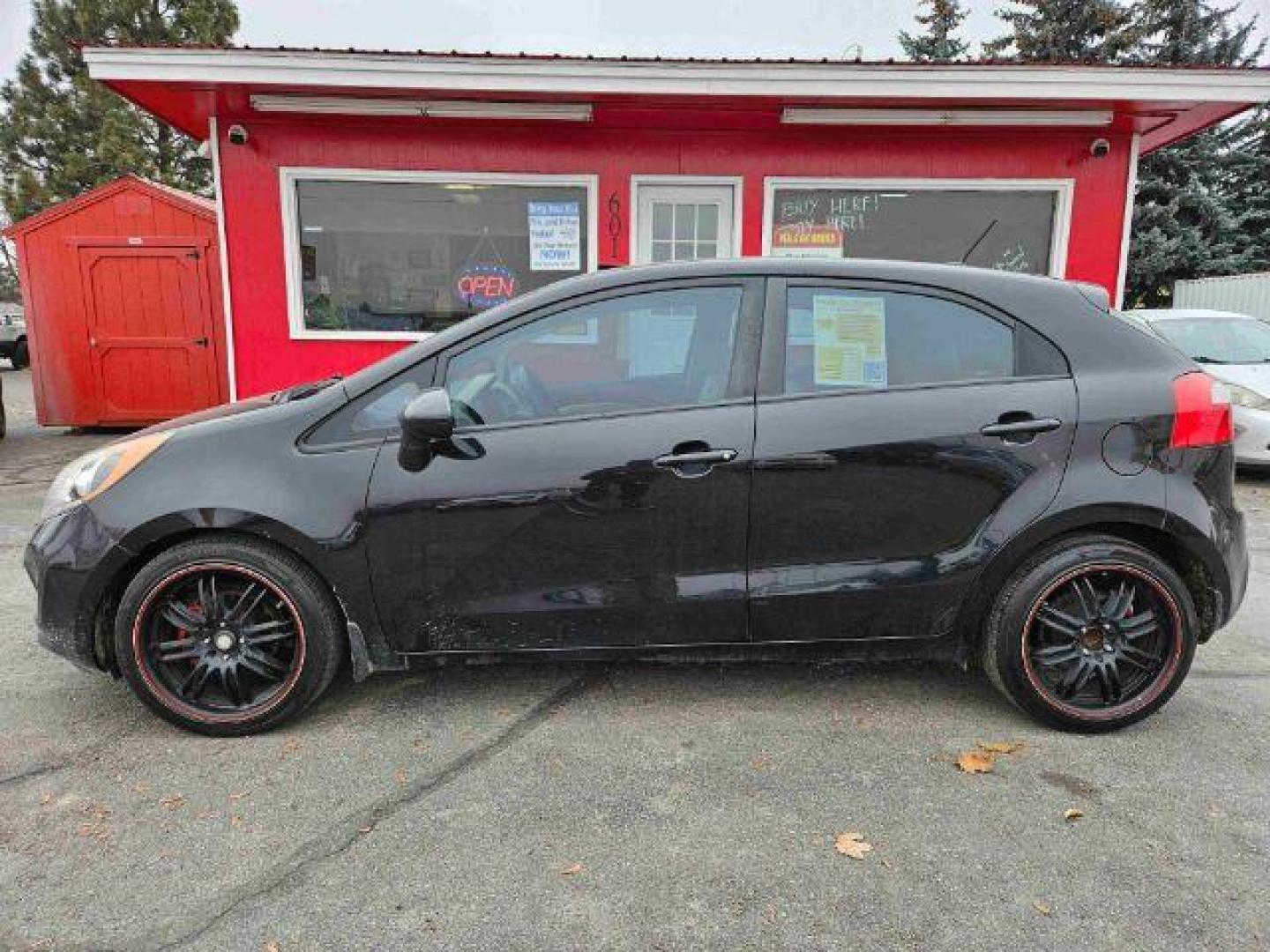 2013 Kia Rio5 LX (KNADM5A38D6) with an 1.6L L4 DOHC 16V engine, located at 601 E. Idaho St., Kalispell, MT, 59901, 48.203983, -114.308662 - Photo#1