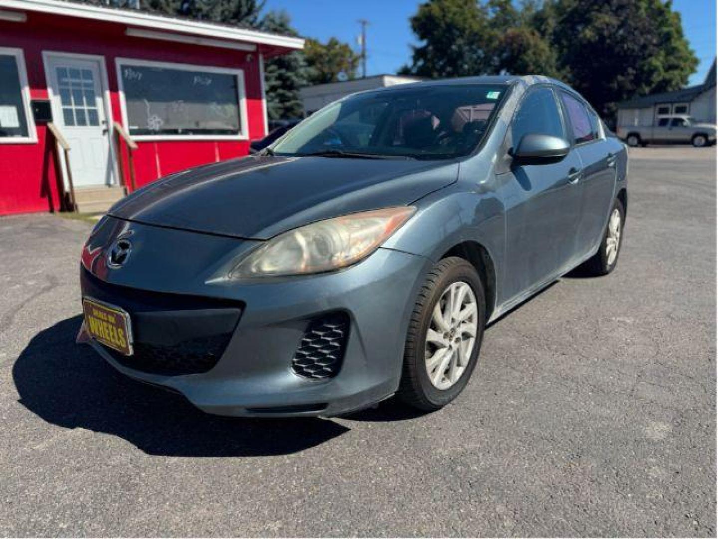 2013 Mazda MAZDA3 i SV MT 4-Door (JM1BL1TGXD1) with an 2.0L L4 DOHC 16V engine, 5-Speed Manual transmission, located at 601 E. Idaho St., Kalispell, MT, 59901, 48.203983, -114.308662 - Photo#0