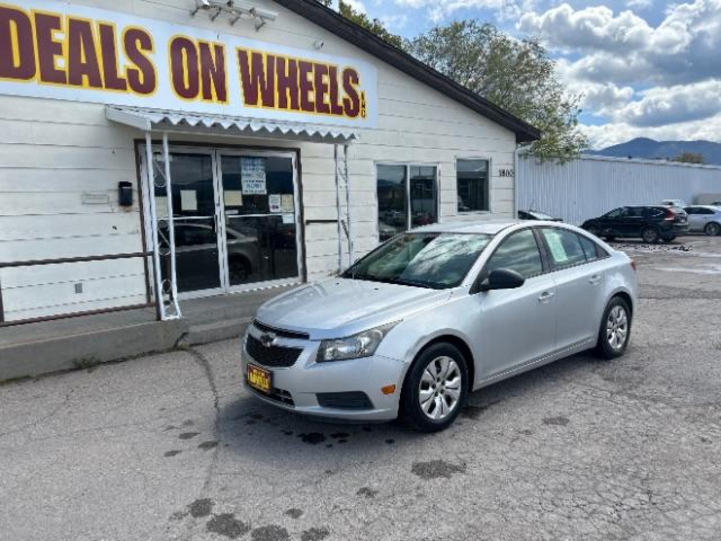 2014 Chevrolet Cruze LS Auto (1G1PA5SG3E7) with an 1.8L L4 DOHC 16V engine, 6-Speed Automatic transmission, located at 1800 West Broadway, Missoula, 59808, (406) 543-1986, 46.881348, -114.023628 - Photo#0