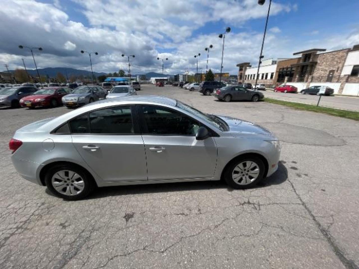 2014 Chevrolet Cruze LS Auto (1G1PA5SG3E7) with an 1.8L L4 DOHC 16V engine, 6-Speed Automatic transmission, located at 1800 West Broadway, Missoula, 59808, (406) 543-1986, 46.881348, -114.023628 - Photo#2