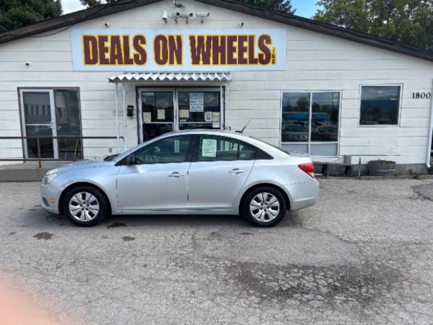 2014 Chevrolet Cruze LS Auto (1G1PA5SG3E7) with an 1.8L L4 DOHC 16V engine, 6-Speed Automatic transmission, located at 1800 West Broadway, Missoula, 59808, (406) 543-1986, 46.881348, -114.023628 - Photo#5