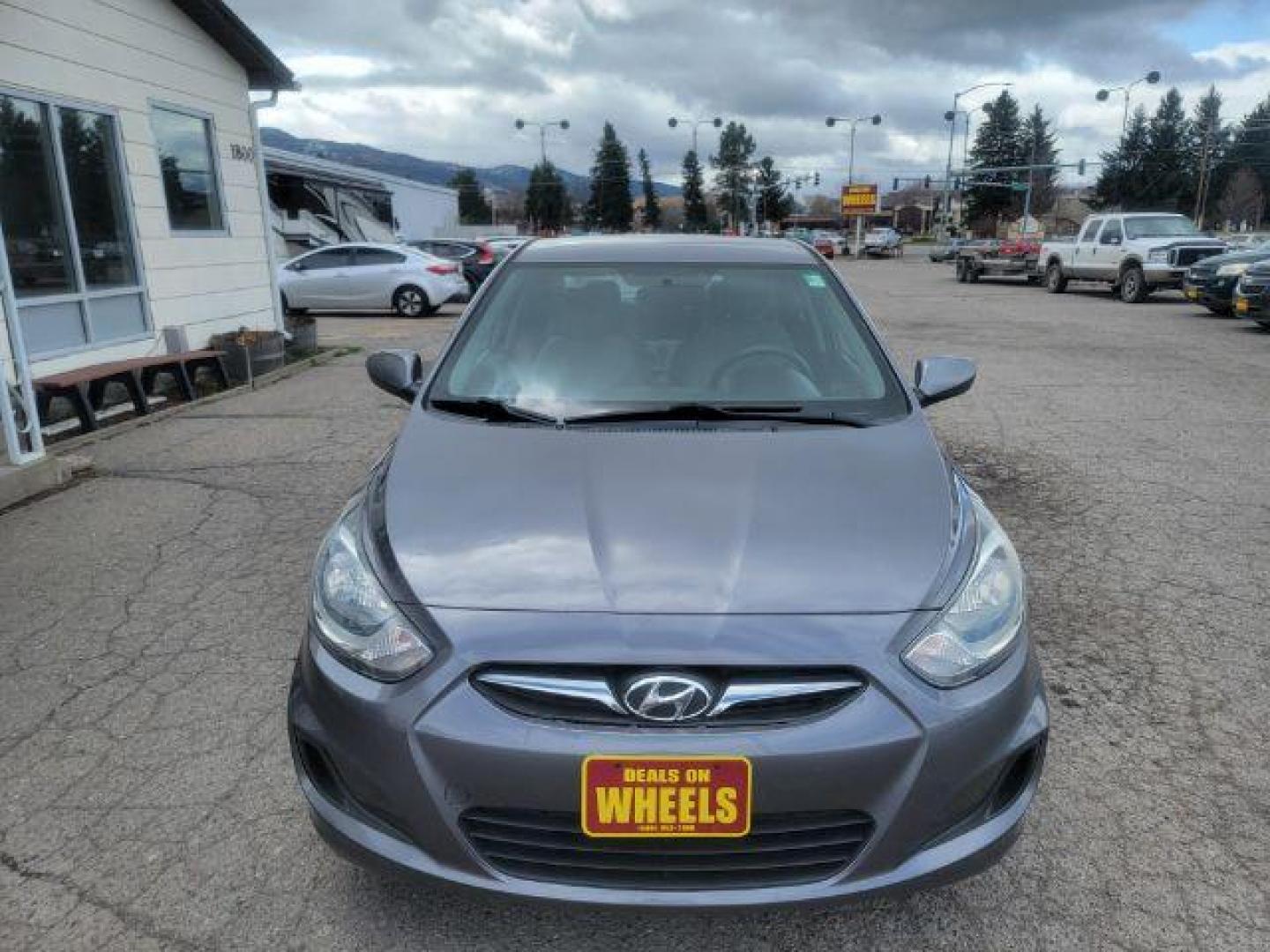 2014 Hyundai Accent GLS 4-Door (KMHCT4AE6EU) with an 1.6L L4 DOHC 16V engine, located at 1800 West Broadway, Missoula, 59808, (406) 543-1986, 46.881348, -114.023628 - Photo#2