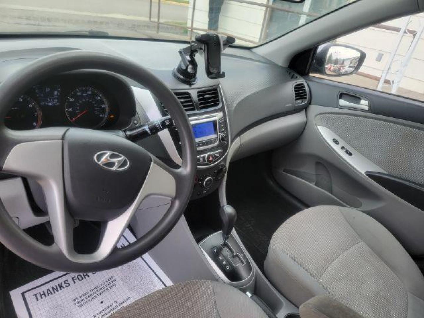 2014 Hyundai Accent GLS 4-Door (KMHCT4AE6EU) with an 1.6L L4 DOHC 16V engine, located at 1800 West Broadway, Missoula, 59808, (406) 543-1986, 46.881348, -114.023628 - Photo#5