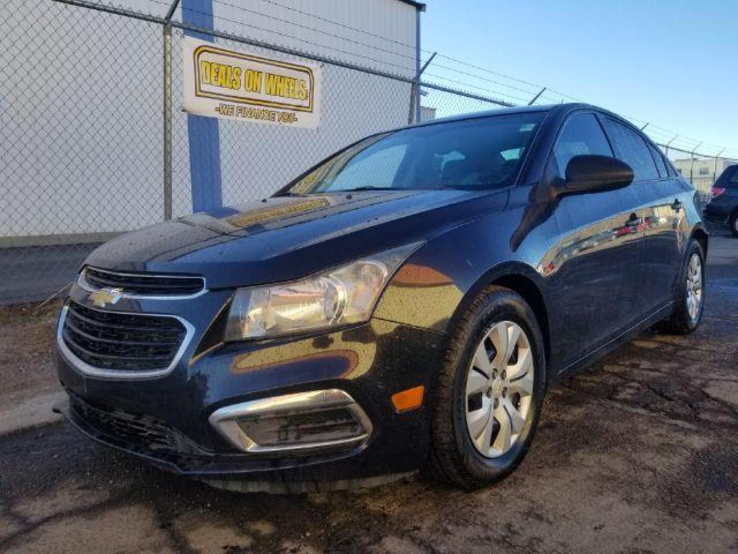 2015 Chevrolet Cruze LS Auto (1G1PA5SH6F7) with an 1.8L L4 DOHC 16V FFV engine, 6-Speed Automatic transmission, located at 1800 West Broadway, Missoula, 59808, (406) 543-1986, 46.881348, -114.023628 - Photo#0