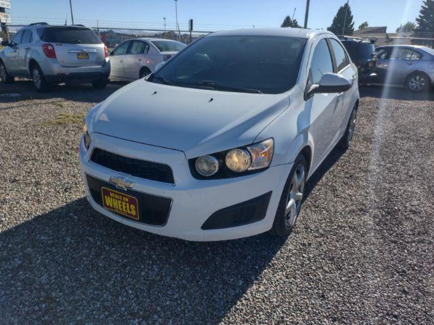 2015 Chevrolet Sonic LS Auto Sedan (1G1JA5SG2F4) with an 1.8L L4 DOHC 24V engine, 6-Speed Automatic transmission, located at 4801 10th Ave S,, Great Falls, MT, 59405, 47.494347, -111.229942 - Photo#0