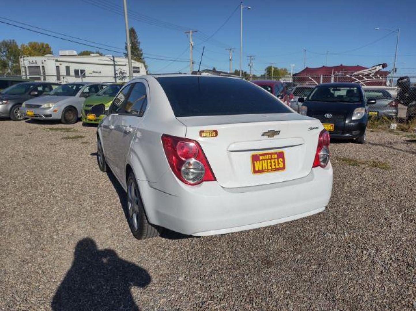 2015 Chevrolet Sonic LS Auto Sedan (1G1JA5SG2F4) with an 1.8L L4 DOHC 24V engine, 6-Speed Automatic transmission, located at 4801 10th Ave S,, Great Falls, MT, 59405, 47.494347, -111.229942 - Photo#2