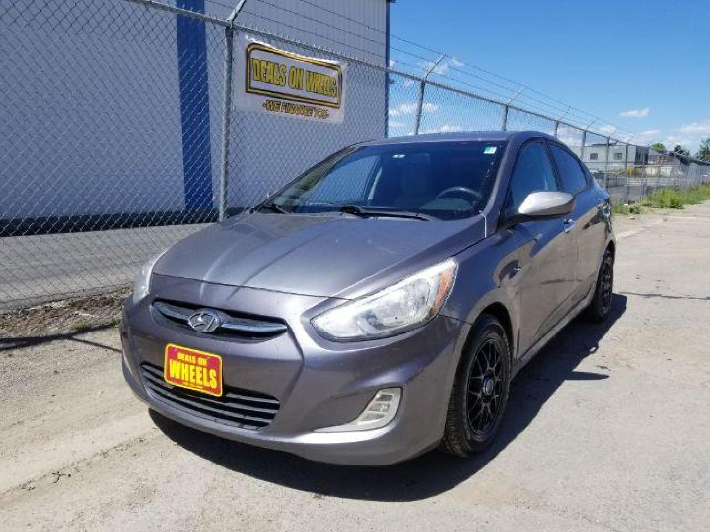 2015 Hyundai Accent GLS 4-Door 6A (KMHCT4AE3FU) with an 1.6L L4 DOHC 16V engine, 6-Speed Automatic transmission, located at 1821 N Montana Ave., Helena, MT, 59601, 46.603447, -112.022781 - Photo#0