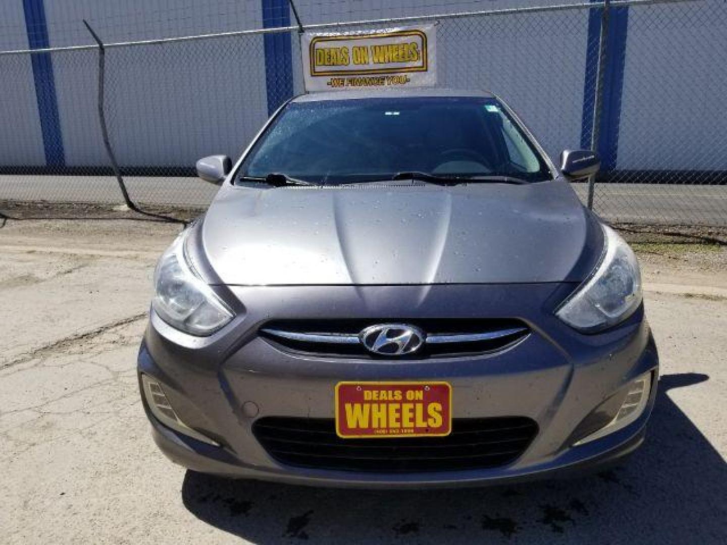 2015 Hyundai Accent GLS 4-Door 6A (KMHCT4AE3FU) with an 1.6L L4 DOHC 16V engine, 6-Speed Automatic transmission, located at 1821 N Montana Ave., Helena, MT, 59601, 46.603447, -112.022781 - Photo#1