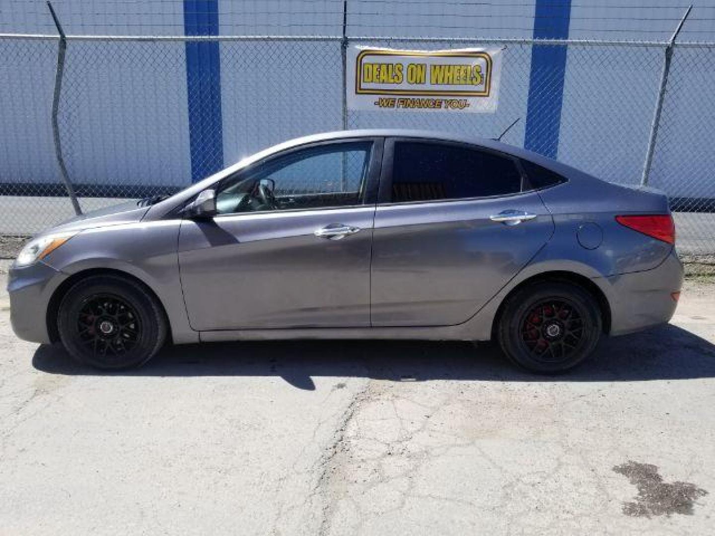 2015 Hyundai Accent GLS 4-Door 6A (KMHCT4AE3FU) with an 1.6L L4 DOHC 16V engine, 6-Speed Automatic transmission, located at 1821 N Montana Ave., Helena, MT, 59601, 46.603447, -112.022781 - Photo#2