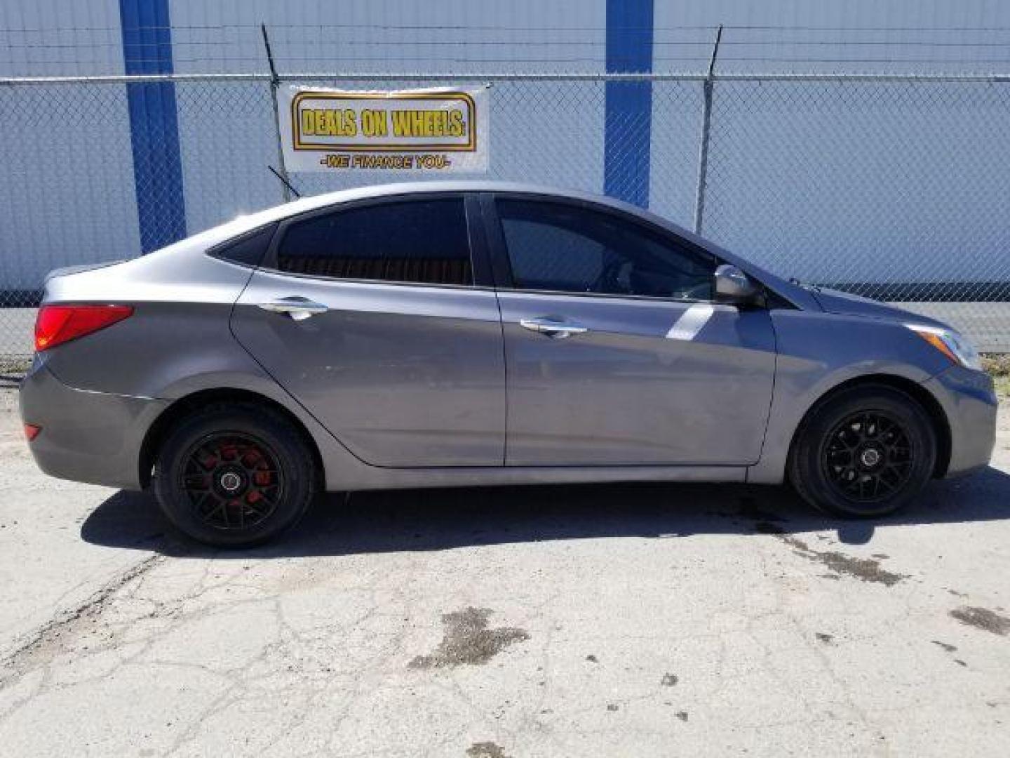 2015 Hyundai Accent GLS 4-Door 6A (KMHCT4AE3FU) with an 1.6L L4 DOHC 16V engine, 6-Speed Automatic transmission, located at 1821 N Montana Ave., Helena, MT, 59601, 46.603447, -112.022781 - Photo#5