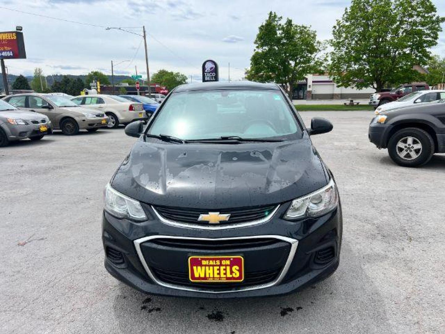 2017 Chevrolet Sonic Premier Manual Sedan (1G1JF5SBXH4) with an 1.4L L4 DOHC 24V TURBO engine, 5-Speed Manual transmission, located at 601 E. Idaho St., Kalispell, MT, 59901, 48.203983, -114.308662 - Photo#1